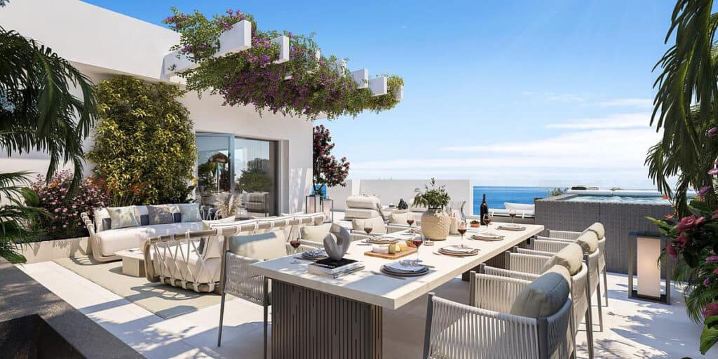 Penthouse for sale in Casares Playa Málaga