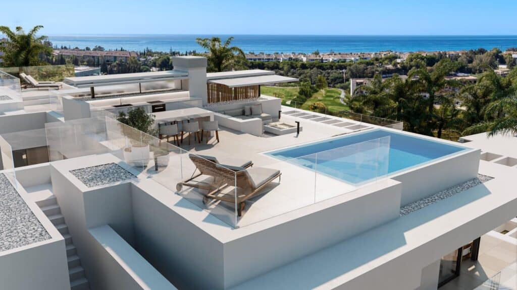 Top Floor Bungalow for Sales in Marbella