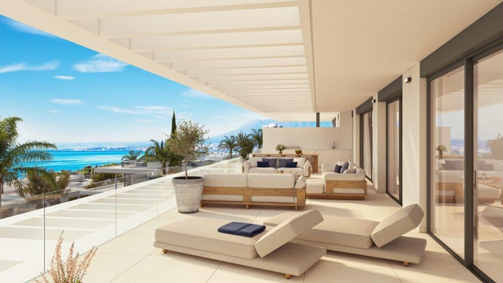 Top Floor Bungalow for Sales in Marbella